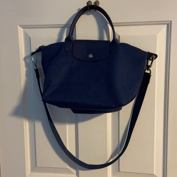 Authentic Longchamp Le Pliage Neo Top Handle Crossbody Bag - Picture 7 of 8